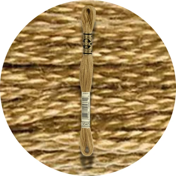 DMC Mouliné Spécial 25 Broderigarn, Ensfarvet, Neutrale nuancer